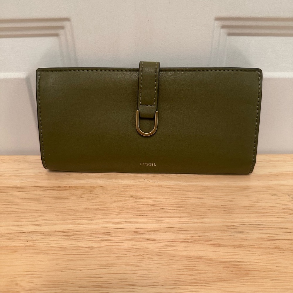Fossil Olive Green Wallet
